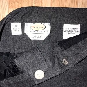 Talbots size petite 2 grey business pants